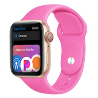 LYSW Silicone Strap for Apple Watch - Barbie Pink