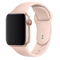 LYSW Silicone Strap for Apple Watch - Sand Pink