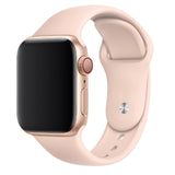 LYSW Silicone Strap for Apple Watch - Sand Pink