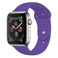 LYSW Silicone Strap for Apple Watch - Purple