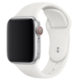 LYSW Silicone Strap for Apple Watch - White