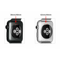 Silicone Sport Strap for Apple Watch - Black