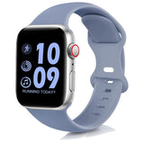 Silicone Sport Strap for Apple Watch - Lavender Grey