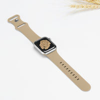 Silicone Sport Strap for Apple Watch - Walnut Brown