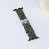 Adjustable Braided Loop for Apple Watch - Green