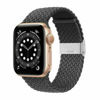 Adjustable Braided Loop for Apple Watch - Grey