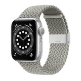 Adjustable Braided Loop for Apple Watch - Pearl White