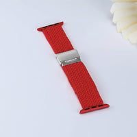 Adjustable Braided Loop for Apple Watch - Red